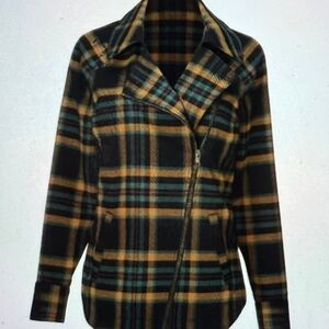 CAbi Multicolor Plaid Jacket